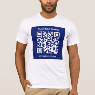 Camiseta Código QR editable (generado instantáneamente)   A