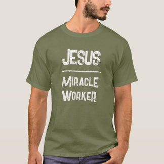 Camiseta Código QR Jesús Obrero de Milagros Escrituras Cris