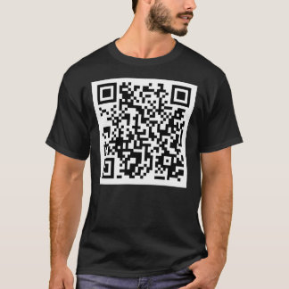 Camiseta Código QR para el generador de fotos de animales a