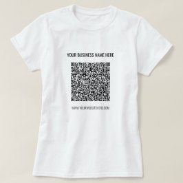 Camiseta Código QR y Personalizado texto tu regalo de camis