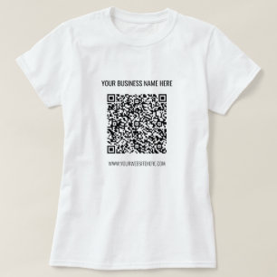 Camiseta Código QR y Personalizado texto tu regalo de camis