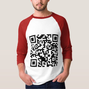 Camiseta Código Rickrolled del rollo QR de Rick