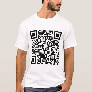 Camiseta Código Rickrolled del rollo QR de Rick