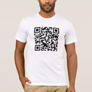 Camiseta Código Rickrolled del rollo QR de Rick