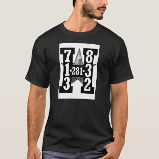 Camiseta Códigos de área de la ciudad de H