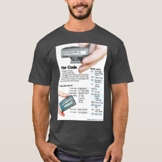 Camiseta Códigos de localizador