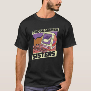 Camiseta Codin de programación de software Coder Sister Pro