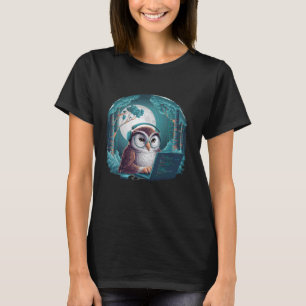 Camiseta Coding Owl Software Developer by Night Owl por Nat