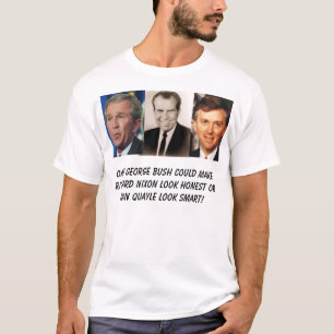 Camiseta codornices, quaylea, buen malo       Quayle de las