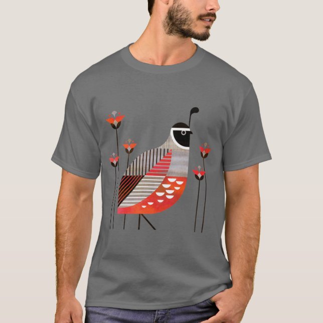Camiseta Codorniz de California (Anverso)