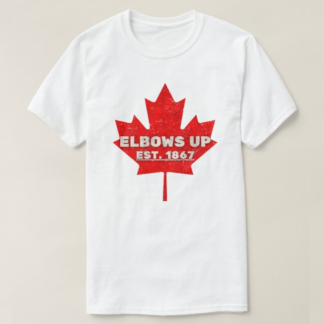 Camiseta Codos arriba (Diseño del anverso)