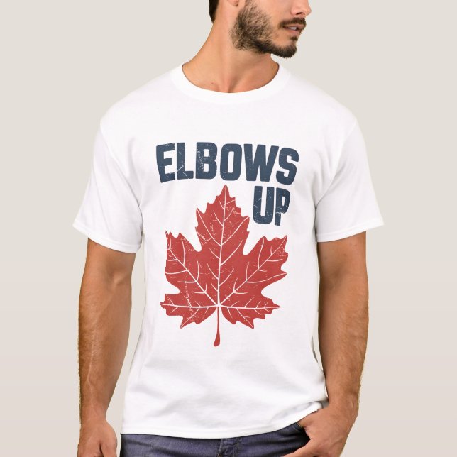 Camiseta Codos arriba (Anverso)