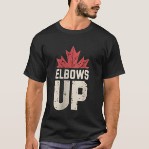 Camiseta Codos Arriba Canadá Establecido en 1867 Orgulloso