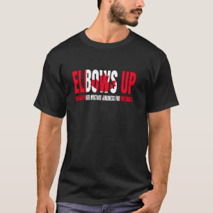 Camiseta Codos Arriba Canadá Nunca Confundir Amabilidad con