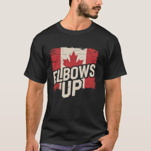 Camiseta Codos Arriba Fuerte Canadá Establecido en 1867 Org
