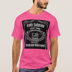 Camiseta Cody Johnson - Álbum De Etiqueta Blanca Y Negra 20