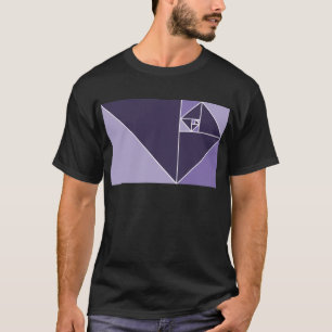 Camiseta Coeficiente de oro (púrpura)