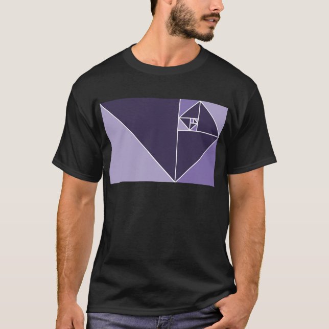 Camiseta Coeficiente de oro (púrpura) (Anverso)