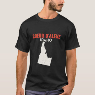 Camiseta Coeur d Alene Idaho Estados Unidos de América Viaj