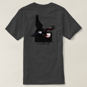 CAMISETA COEUR D'ALENE - FURIOSO PATRIOTA EAGLE IDAHO