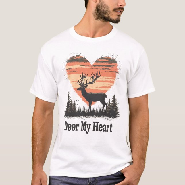 Camiseta Cœur de Cerf ❤️ (Anverso)