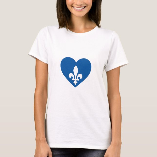 Camiseta Coeur Québec (Anverso)