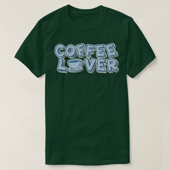 Camiseta Cofee Lover (Diseño del anverso)