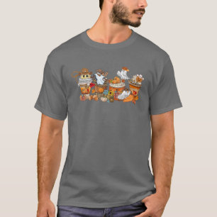 Camiseta Coffe de Halloween lata con especias de calabaza d