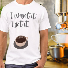 Camiseta Coffe T-Shirt