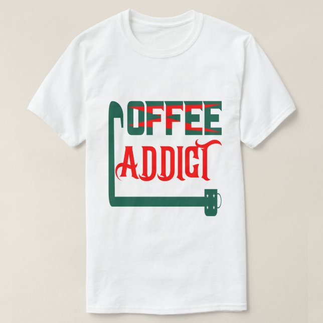 Camiseta Coffee Addcit (Diseño del anverso)