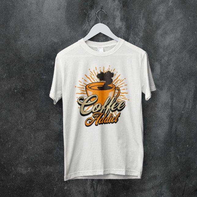 Camiseta Coffee Addict (Subido por el creador)