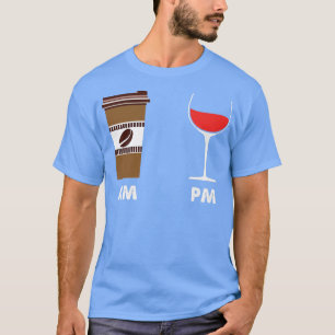 Camiseta Coffee Am Wine PM