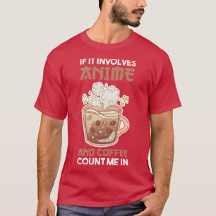Camiseta Coffee Anime Premium