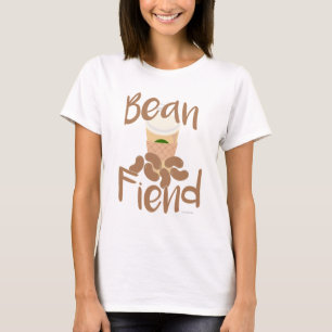 Camiseta Coffee Bean Fiend Java Slogan