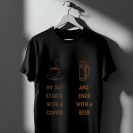 Camiseta Coffee Beer
