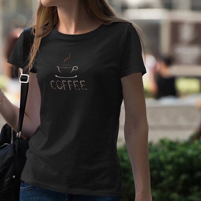 Camiseta Coffee Bowl & Coffee Beans (Subido por el creador)