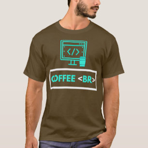 Camiseta Coffee Break Software Developer Computer Coding Co