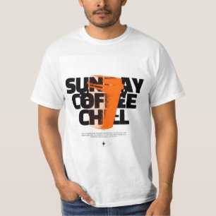 Camiseta Coffee Chill T-Shirt dominical