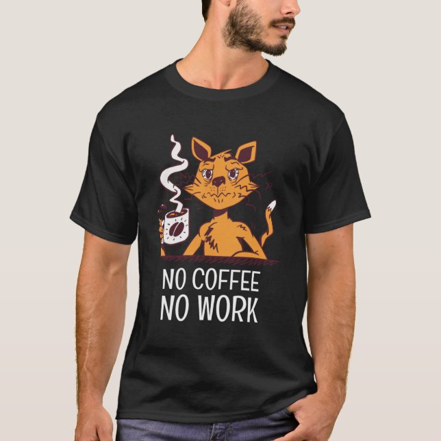 Camiseta Coffee Coffee Hombres (Anverso)