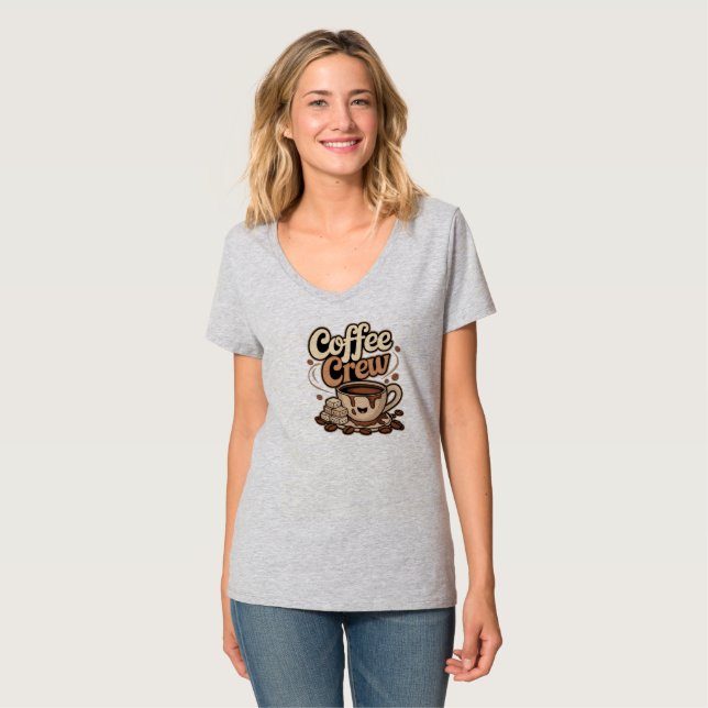 Camiseta Coffee Crew (Anverso completo)