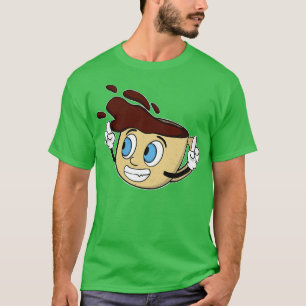 Camiseta Coffee Cup toon Funny Caffeine
