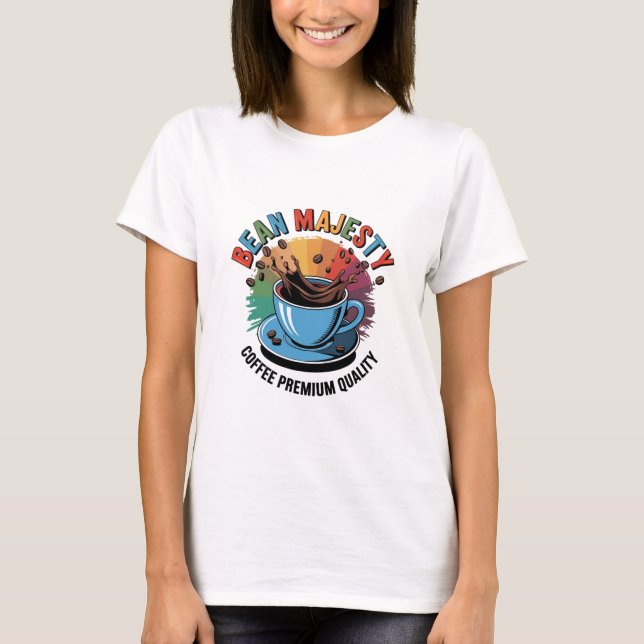 Camiseta Coffee de calidad superior (Anverso)