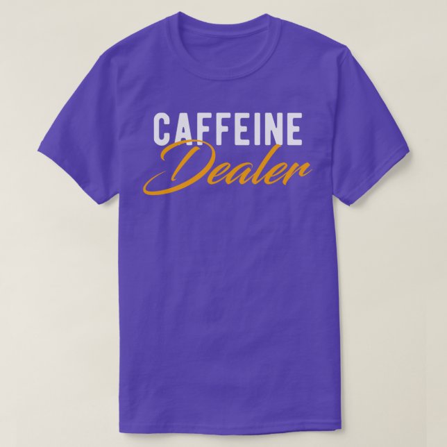 Camiseta Coffee Deal Barista Coffeehouse (Diseño del anverso)