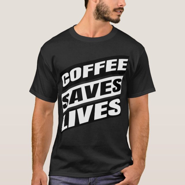 Camiseta coffee  dog print lab  (Anverso)