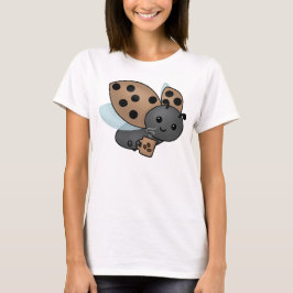 Camiseta Coffee Drinking Ladybug T-Shirt