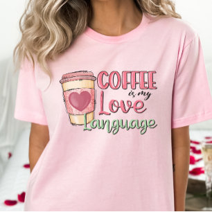 Camiseta Coffee es mi San Valentín