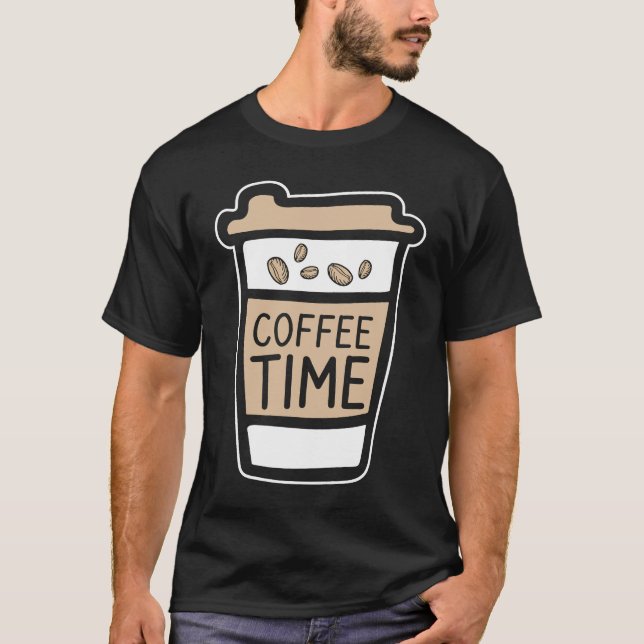 Camiseta Coffee  Espresso Barista Cappuccino Grandpa (Anverso)