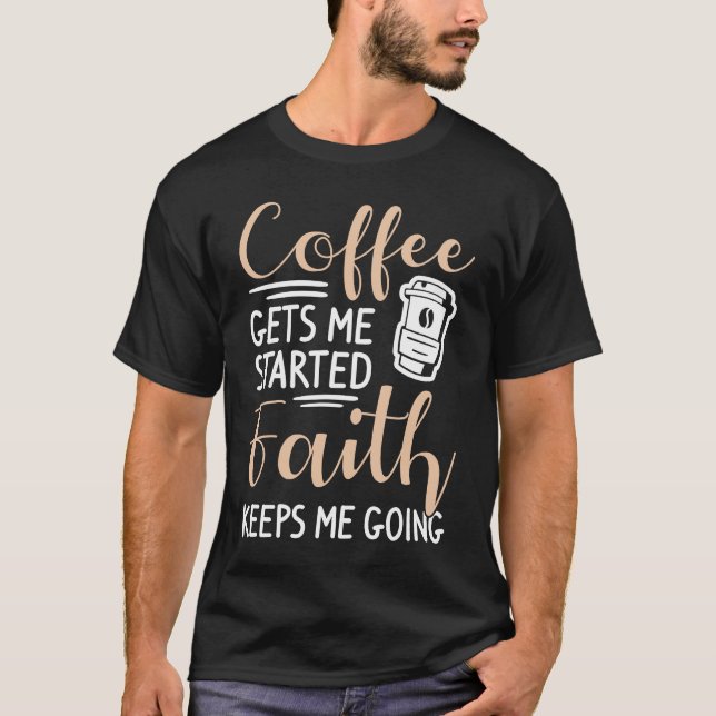 Camiseta Coffee  Espresso Barista Cappuccino Latte (Anverso)