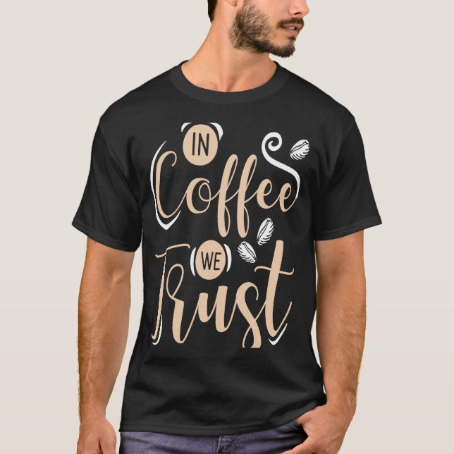 Camiseta Coffee  Espresso Barista Cappuccino Latte  1 (Anverso)