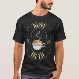 Camiseta Coffee feliz para viernes